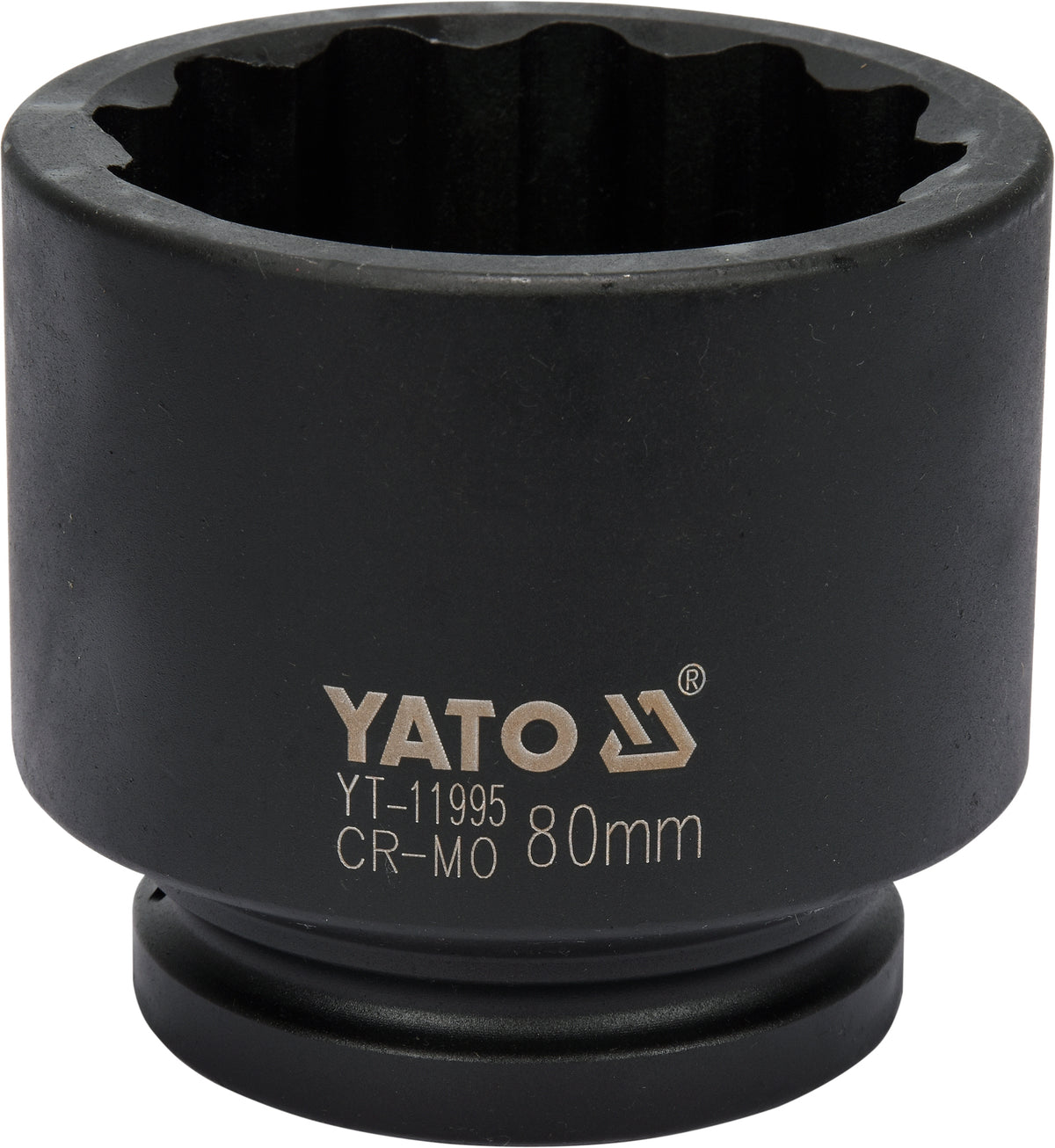 Ударная головка двенадцатигранная | 25 mm (1") | 80 mm
