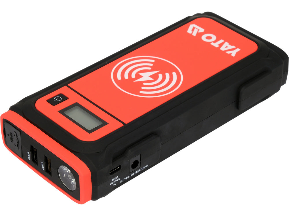Paleidimo prietaisas | powerbank | 16000 mAh | LCD | indukcinis pakrovimas (YT-83085)