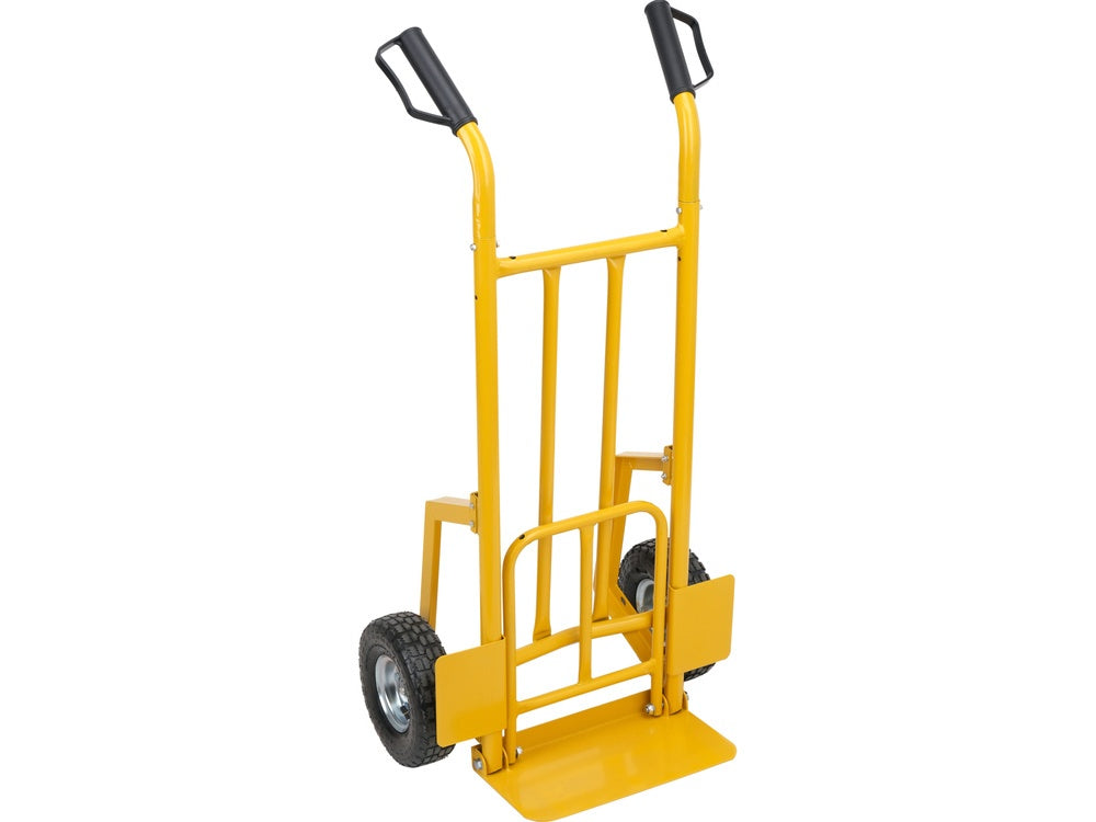 Malkų transportavimo vežimėlis | su pripučiamais ratais | 200 kg (78657)