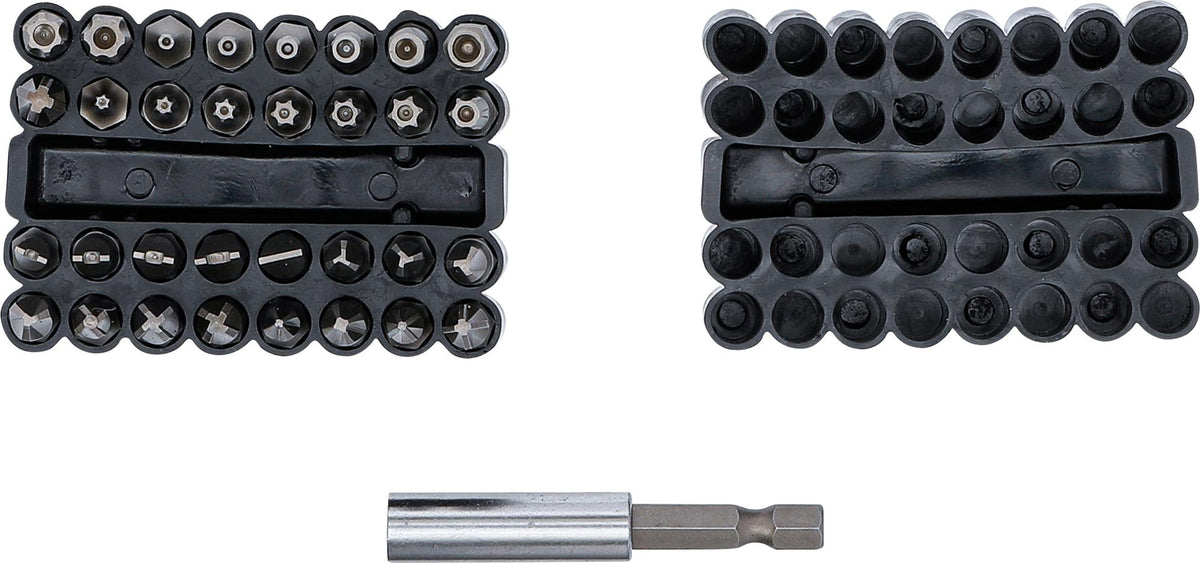 BIT SET | SHORT | 6.3 MM (1/4") DRIVE | VARIOUS TYPES | 33 PCS. (763)