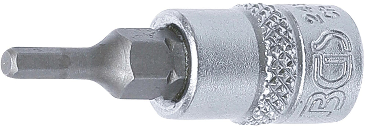 Antgalis įpresuotas į galvutę | 6,3 mm (1/4") | hex šešiakampis 3.5 mm (5155)