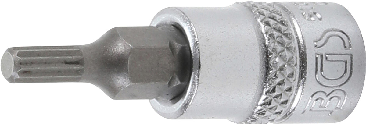 Antgalis įpresuotas į galvutę | 6.3 mm (1/4") | Spline (XZN) M4 (5105-M4)