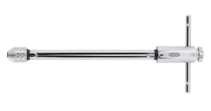 T-HANDLE RATCHET TAP WRENCH | 320 MM LENGTH, M5-M12 (EW-8034)