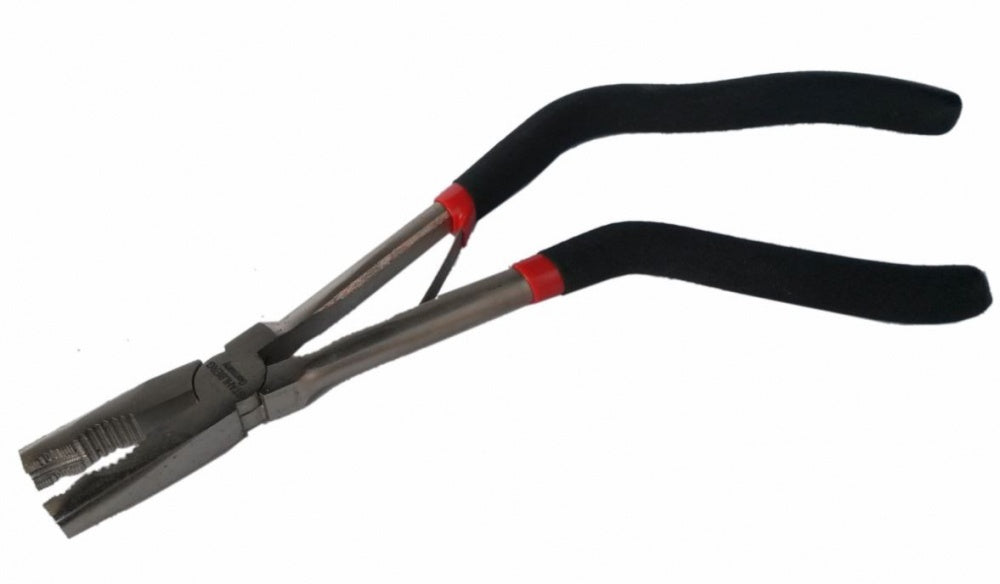 UNIVERSAL PLIERS WITH BENT HANDLES CR-V, 300 MM (RH0402)