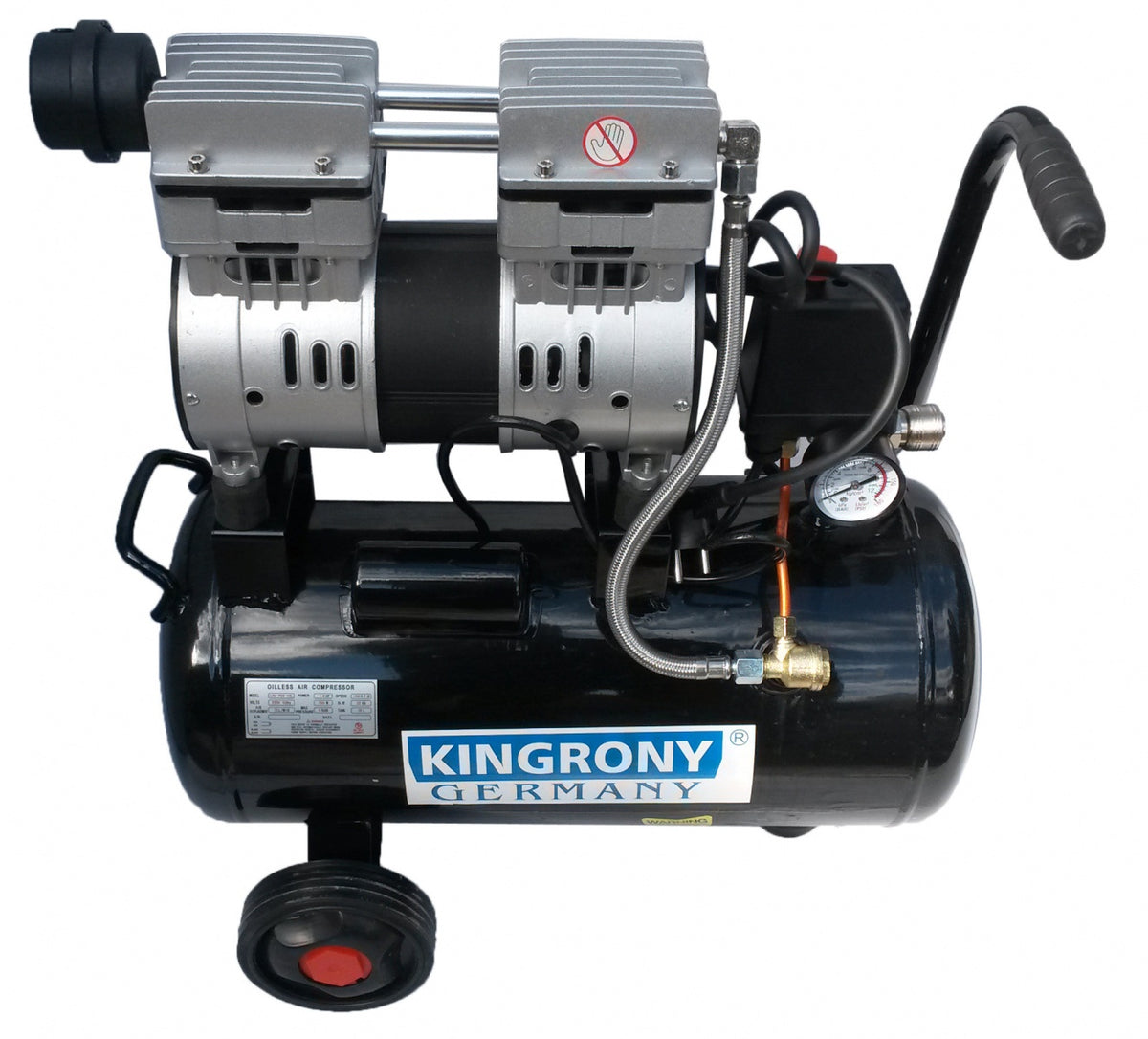 Oro kompresorius tylus | betepalinis | 18L/1,0HP/140 L/min (LXU-75018L)
