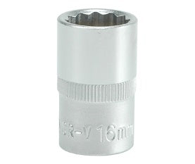 SOCKET 16MM 1/2" 12PT CV REGULAR (YT-1278)