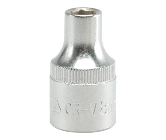 SOCKET 8MM 1/2" 6PT CV REGULAR (YT-1201)