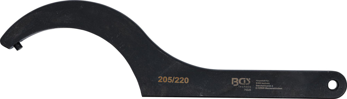 Veržliaraktis užmetamas | su antgaliu | 205 - 220 mm (74226B)