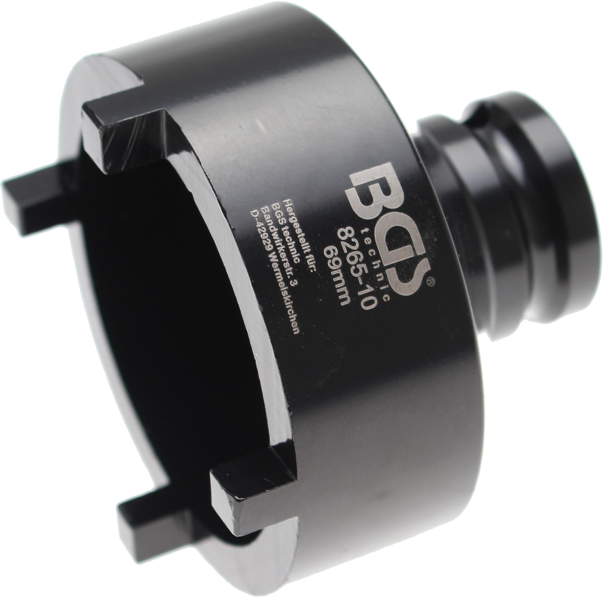 GROOVE NUT SOCKET | EXTERNAL TOOTH | 69 MM | KM8 (8265-10)