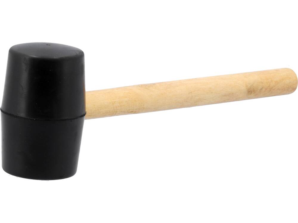 Guminis plaktukas medine rankena 450g/55mm (33650)