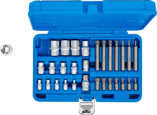 Antgalių ir galvučių rinkinys | E-Type / T-Star (Torx) | 30 vnt. (5025)