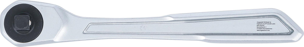 Rankena galvutėms terkšlinė | ypač plona | smulkūs dantukai | 10 mm (3/8") (72086)