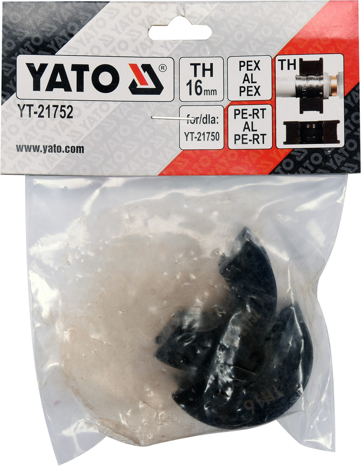 Indėklas / matrica TH16 | Presavimo replėms YT-21750 (YT-21752)