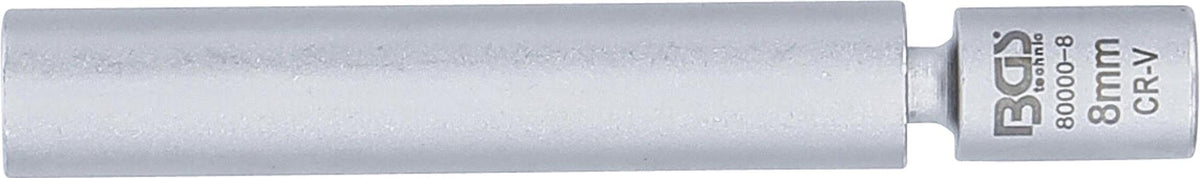 SWIVEL GLOW & SPARK PLUG SOCKET | 6.3 MM (1/4") | 8 MM (80000-8)