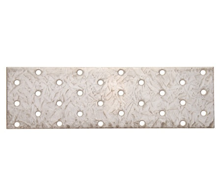 Plieninė plokštelė su skylėmis 200 x 60 mm (80785)