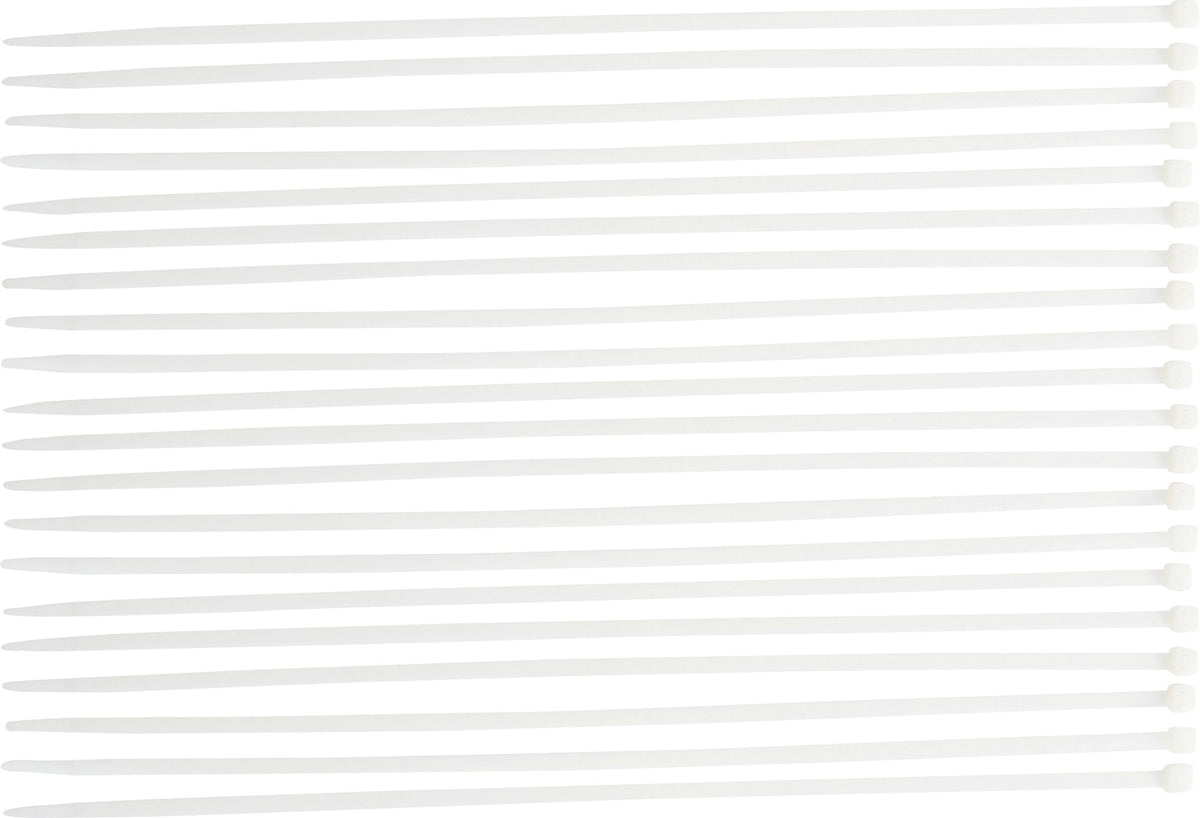 CABLE TIE ASSORTMENT | WHITE | 8.0 X 600 MM | 20 PCS. (80776)