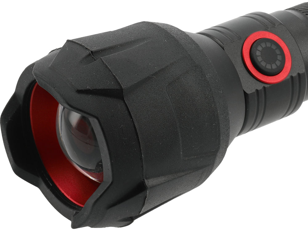 Аккумуляторный прожектор | прорезиненный | IPX4 | 1000LM | 6XAAA | USB