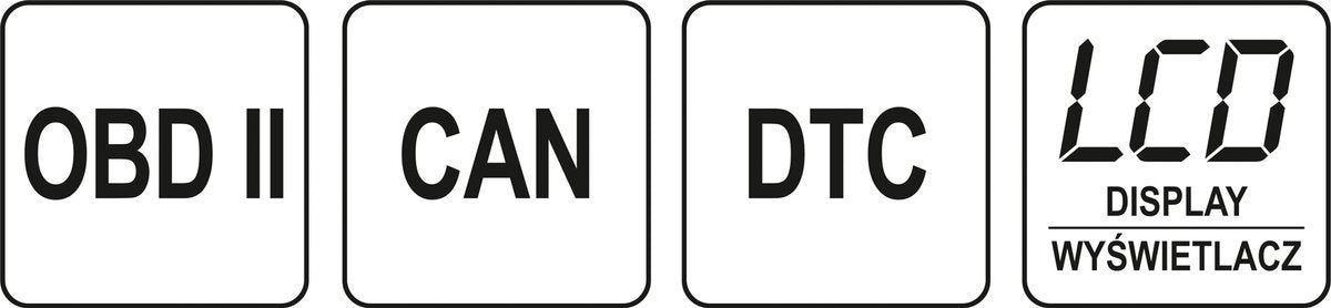 OBDII MULTILINGUAL SCAN TOOL (YT-72977)