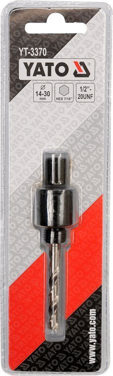 Laikiklis gręžimo karūnai 14-30 mm, 1/2", HEX antgalis (YT-3370)