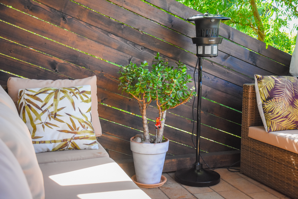 INSECT KILL.LAMP, FAN,UVA 15W,IPX4,STAND (67014)