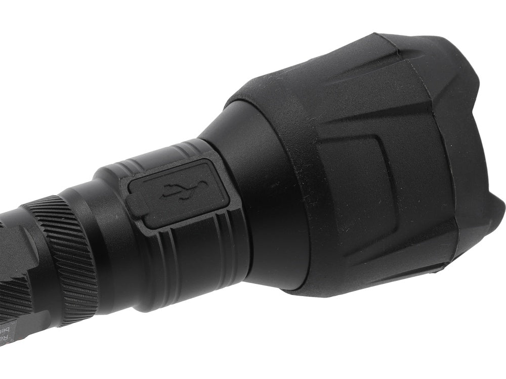 Аккумуляторный прожектор | прорезиненный | IPX4 | 1000LM | 6XAAA | USB