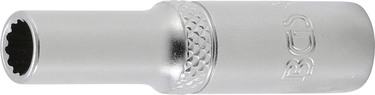 Galvutė ilga 12-kampė | 6,3 mm (1/4") | 6 mm (10706)