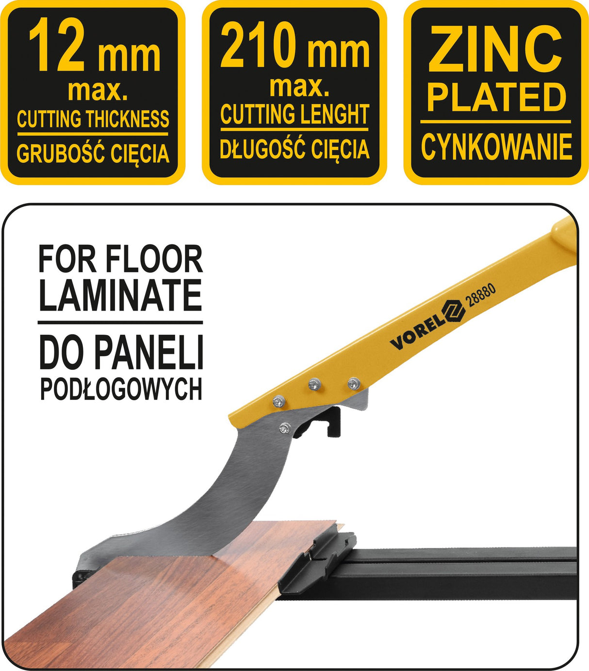Staklės/giljotina grindų laminatui (28880)