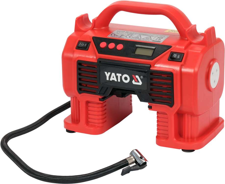 Kompresorius | 18V | 11 BAR 21 l / min (be baterijos) (YT-23248)