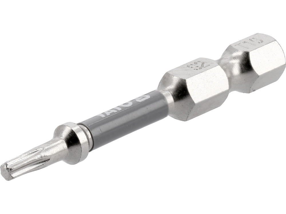 SCREWDRIVER BITS 1/4 50MM T10 2 PCS NI (YT-78031)