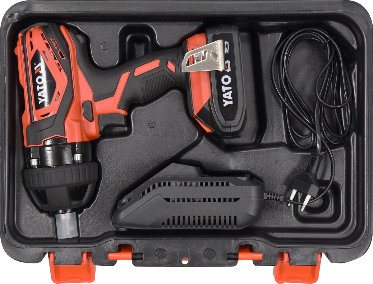IMPACT WRENCH 18V 1/2'' 300NM - 2AH (YT-82804)
