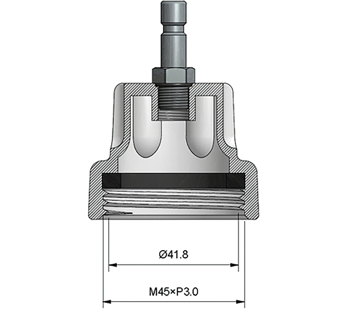 Spaudimo adapteris 22 BGS 8027, 8098 | BMW (8098-22)