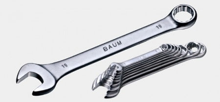 COMBINATION WRENCH, CHROME VANADIUM STEEL, 15 MM (35ERM15)