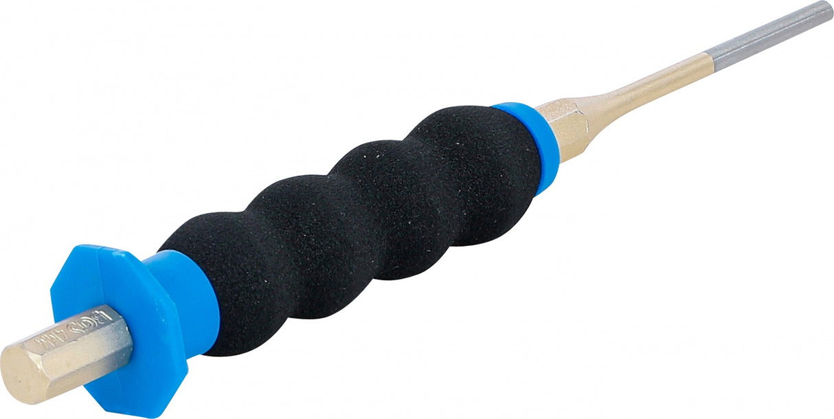 Išmušėjas bukas | neslidi ergonomiška rankena | 180 mm | 4 mm (74591-4)