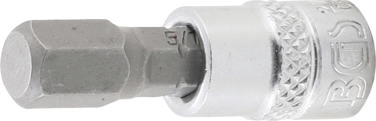 BIT SOCKET | 6.3 MM (1/4") DRIVE | INTERNAL HEXAGON 5/16" (2747)