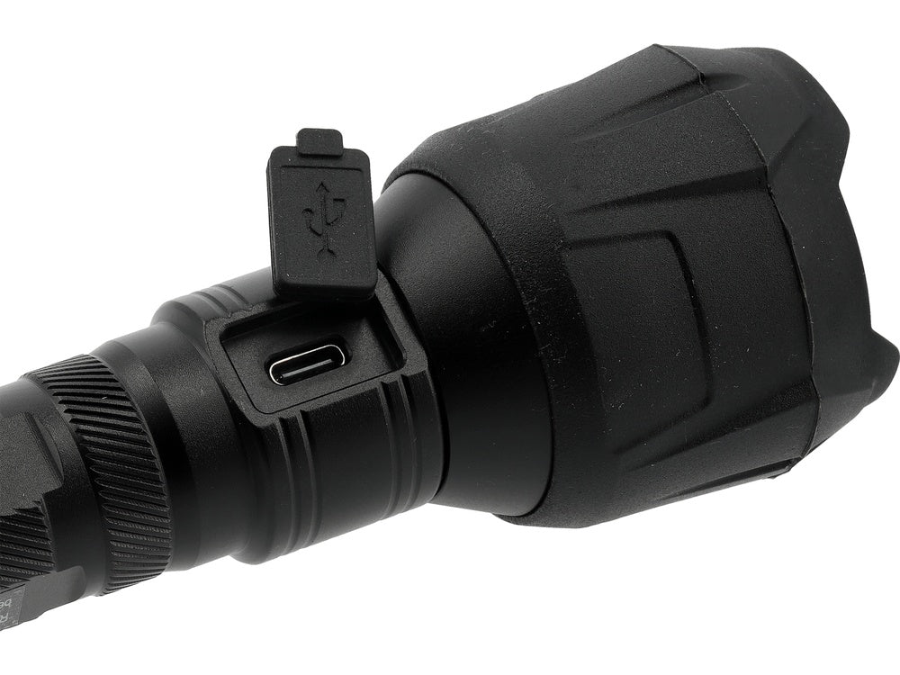 Аккумуляторный прожектор | прорезиненный | IPX4 | 1000LM | 6XAAA | USB