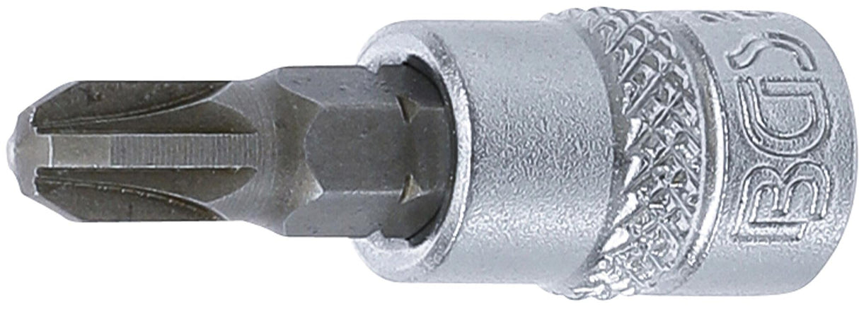 Antgalis įpresuotas į galvutę | 6.3 mm (1/4") | Kryžminis PZ3 (2492)