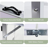 FOLDABLE TABLE / COUNTER | ALUMINIUM | SQUARE TUBE | ADJUSTABLE HEIGHT (LC02)