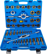 TAP AND DIE SET | TIN-COATED | M6 - M24 | 45 PCS (1899)