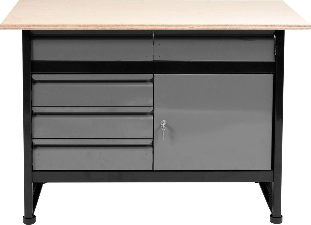 Stalas įrankių dirbtuvėms | varstotas | 1160 x 600 mm (58455)