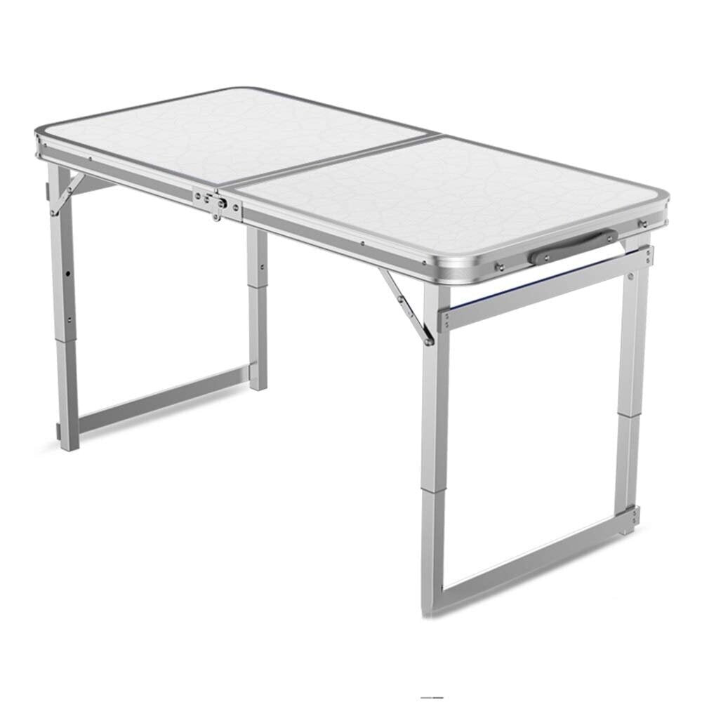 FOLDABLE TABLE / COUNTER | ALUMINIUM | SQUARE TUBE | ADJUSTABLE HEIGHT (LC02)