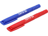 Технические маркеры | синий + красный | 2 шт.