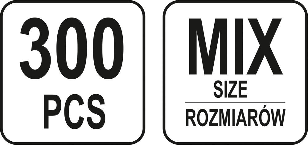 Набор гаек | 300 шт.