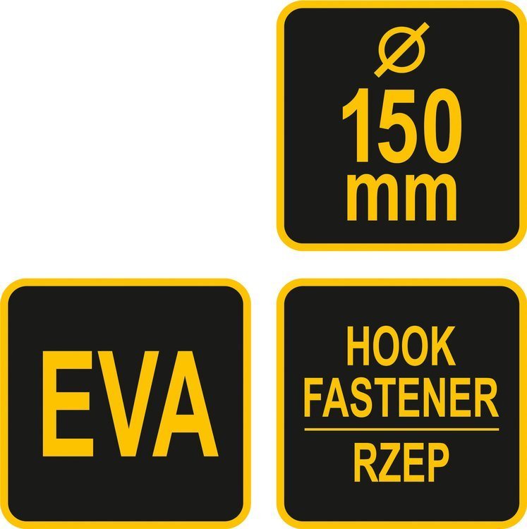 Ручная подошва velcro | 150 mm