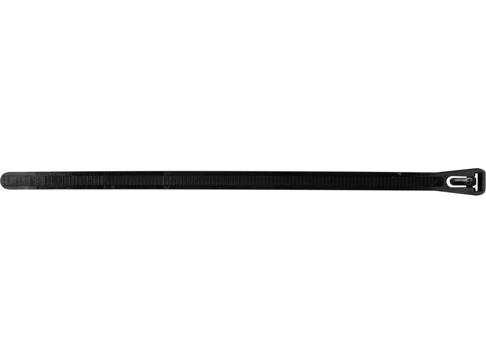 Suveržimo dirželiai juodi | 7,6X200 mm | 50 vnt (YT-70673)