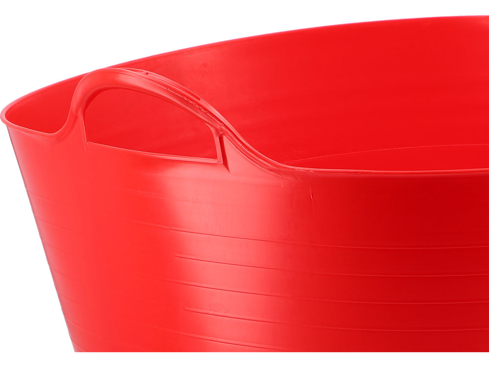 Elastinis plastikinis indas / tara | raudonas | 42 l (YT-86880)