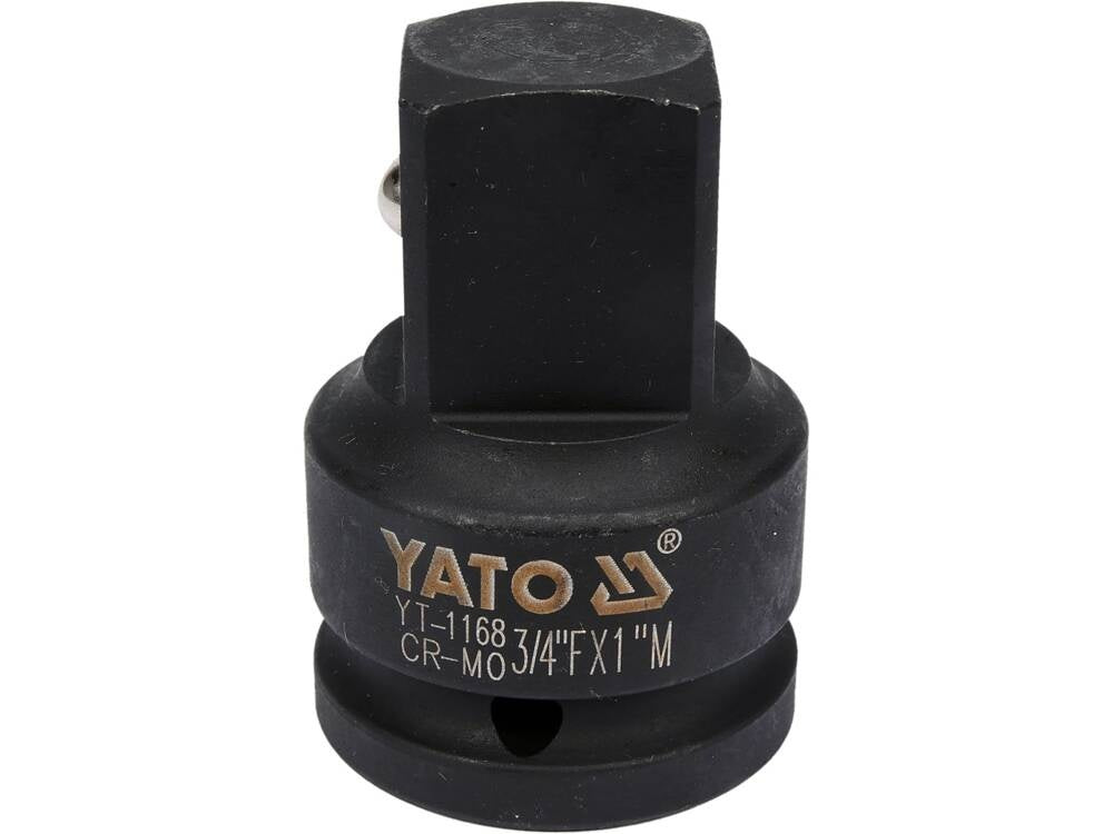 Smūginis adapteris | vidinis kvadratas 20 mm (3/4") - išorinis kvadratas 25 mm (1") (YT-1168)