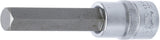 Бита запрессованная в головку | длина 100 mm | 12,5 mm (1/2") | шестигранник 14 mm