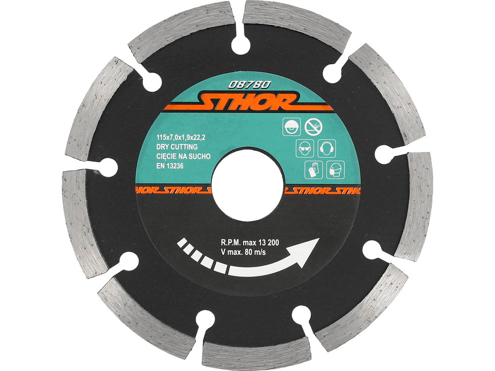 Segmentinis pjovimo diskas HS | 115 mm (08780)