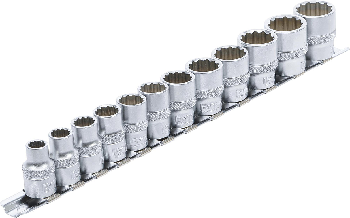 Набор головок 12-гранные | 10 mm (3/8") | 8 - 19 mm | 12 шт.