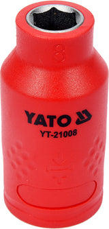Galvutė izoliuota 8 mm, 3/8" VDE (YT-21008)